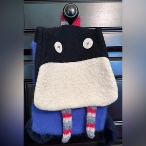 KIDS Cate & Levi Mini Wool Backpack, Toddler - Walrus - RARE, 1 of a Kind